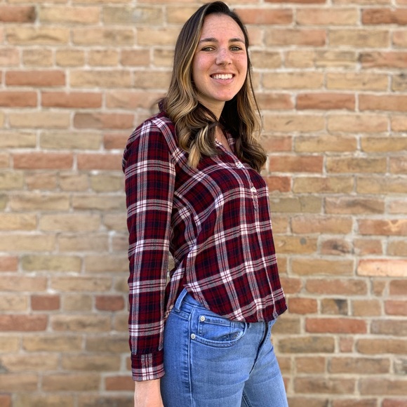 American eagle women’s flannel - Picture 1 of 4
